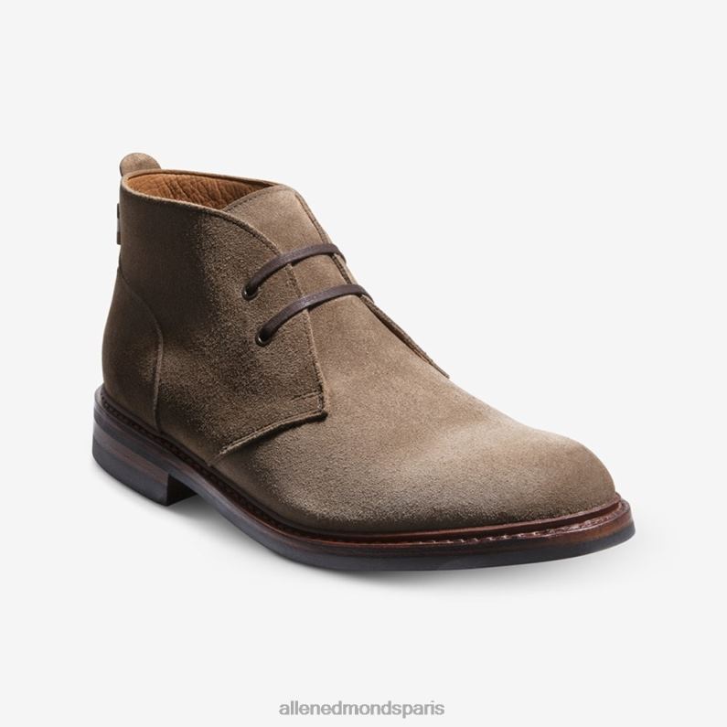 Allen Edmonds Hommes botte chukka chandler J248F380 daim marron