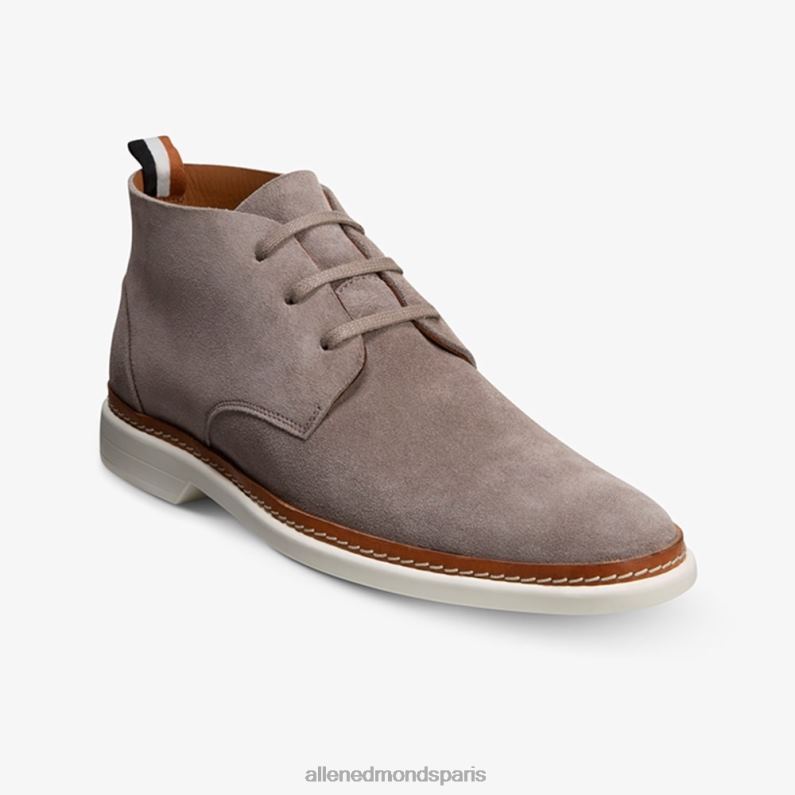 Allen Edmonds Hommes chukka en daim sauvage J248F96 gris étain