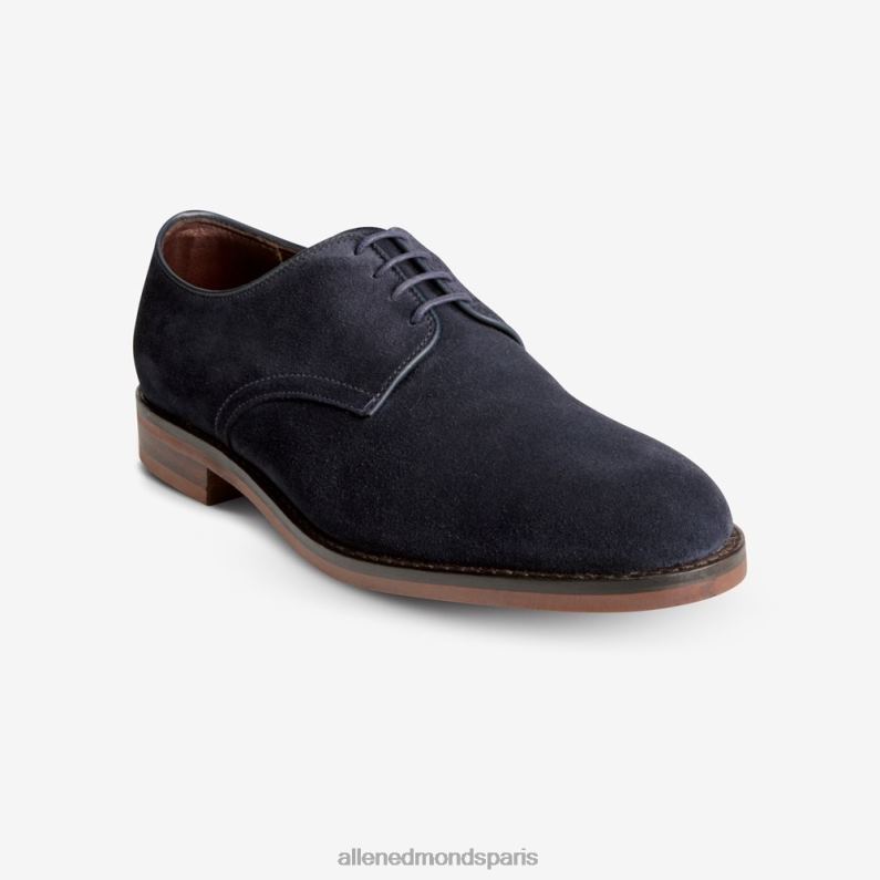 Allen Edmonds Hommes derbies en daim nomade J248F82 marine